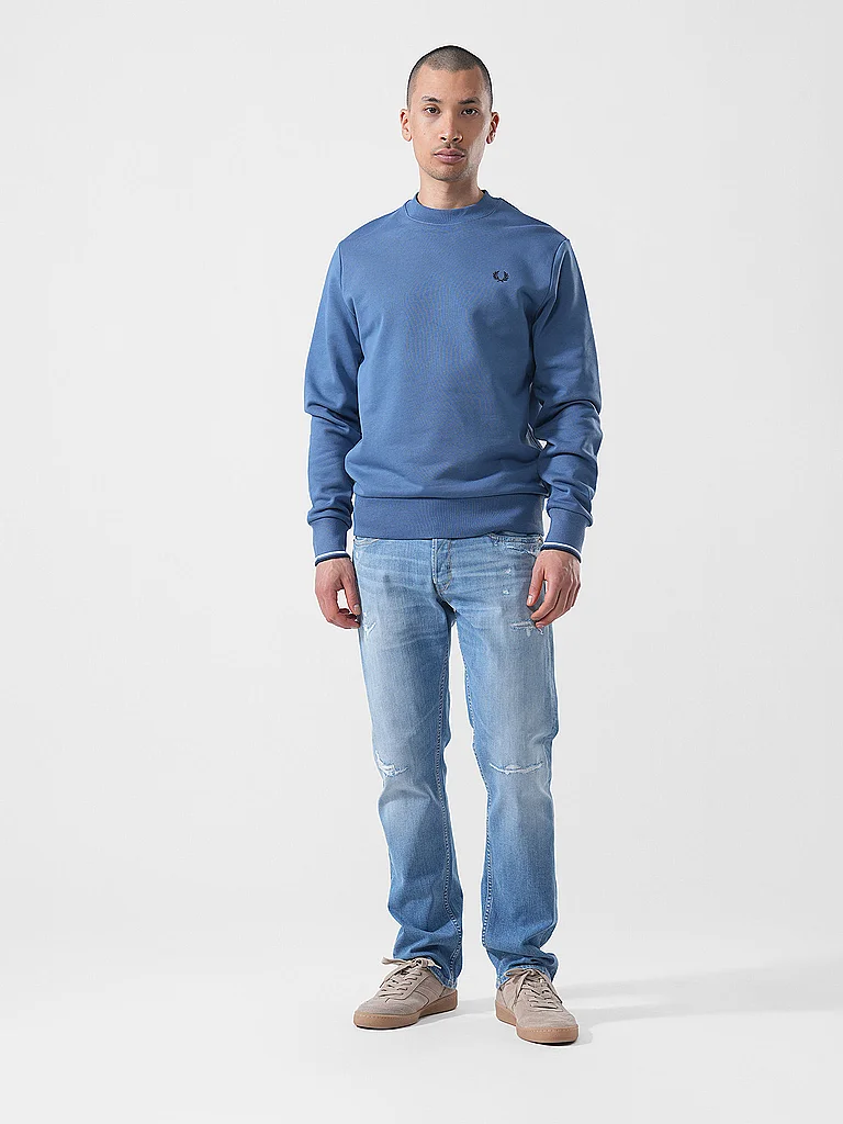 Fred Perry Sweater Blue M Men 2